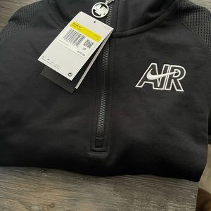 New Nike Sportswear Air Women's 1/4-Zip Fleece Top. Size S (4-6)